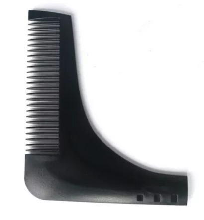 Peine barberia escuadra para cortar la barba grande Lyn